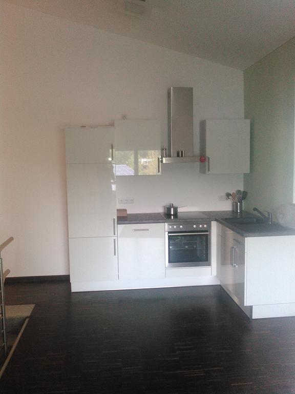 Ferienwohnung Zum Kletterturm Кауфбойрен Экстерьер фото